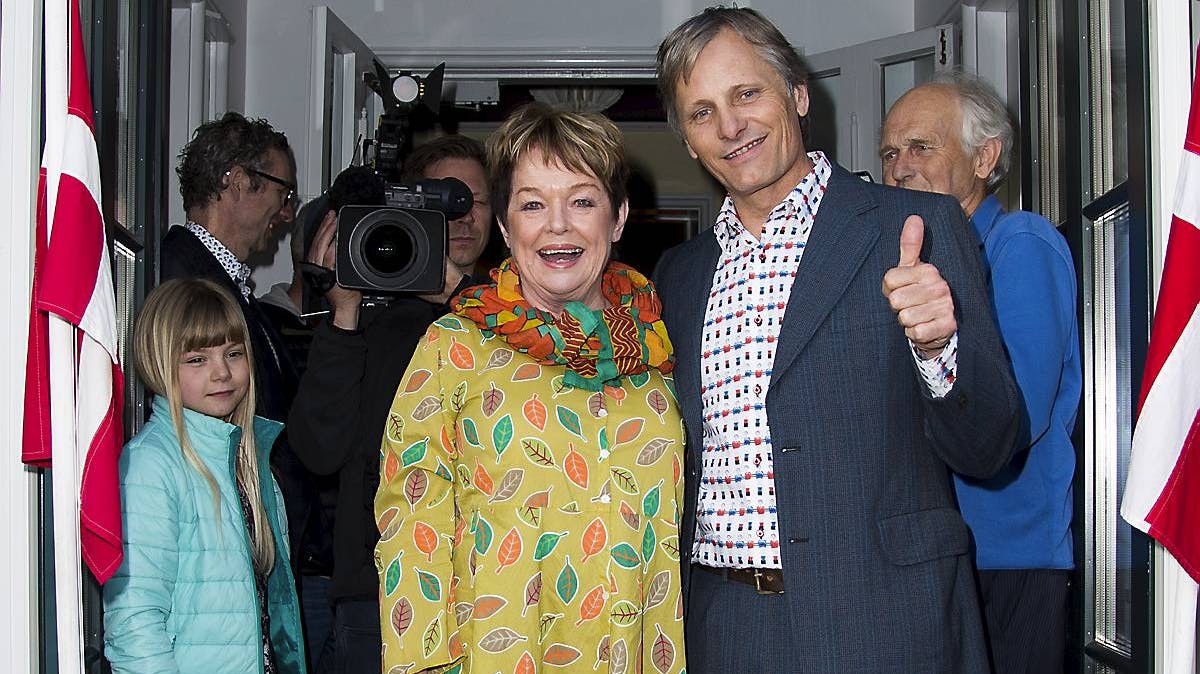 Ghita Nørby og Viggo Mortensen.