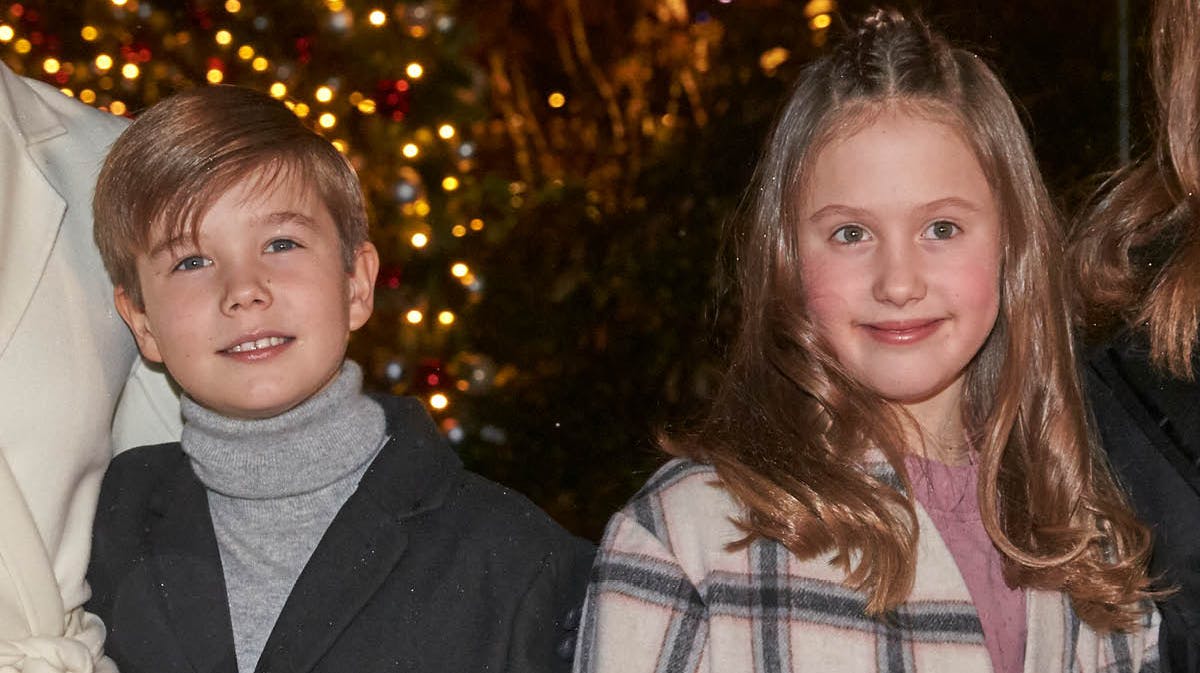 Prins Vincent og prinsesse Josephine. 