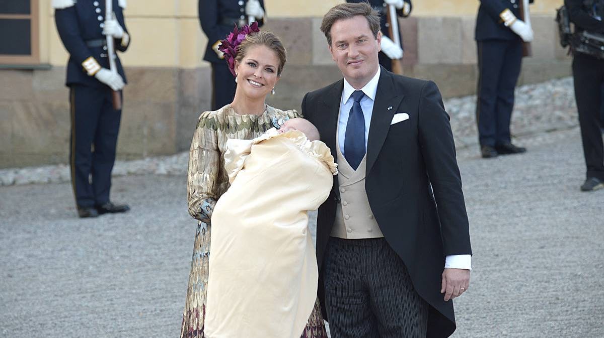 Prinsesse Madeleine, Chris O'Neill og prins Nicolas