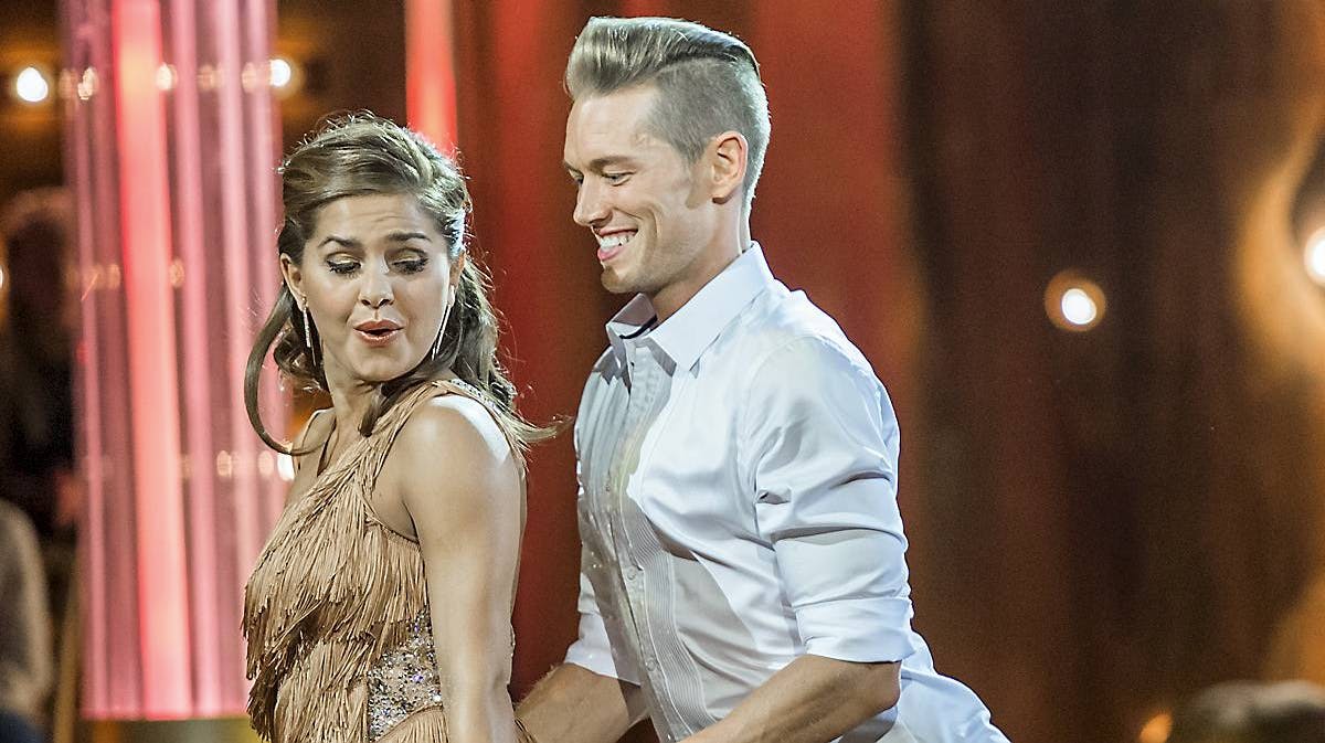 Vild med dans program fem byder på Stephania og Morten i en rumba