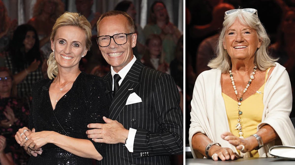 Tre af de fem "Vild med dans"-dommere. 