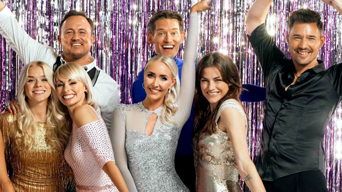 Professionelle dansere i "Vild med dans" 2021.