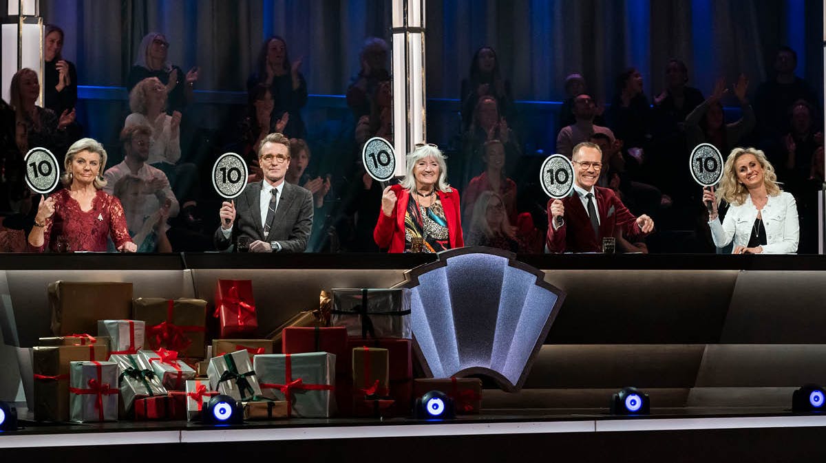 Dommerne i "Vild med dans". 