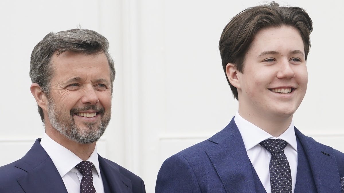 Kronprins Frederik og prins Christian