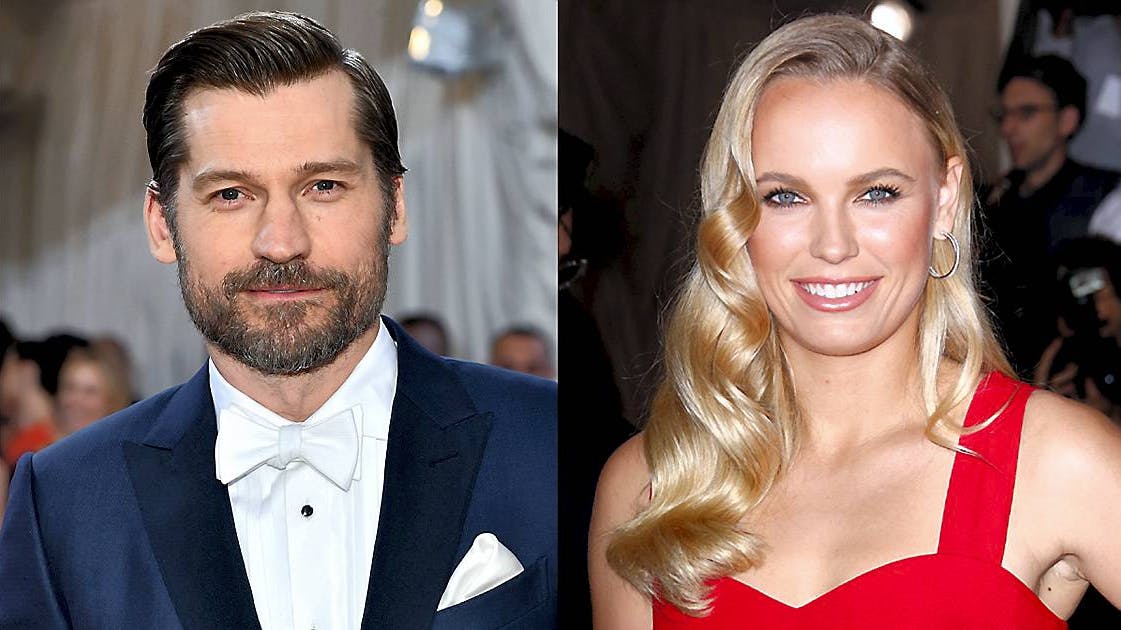 Nikolaj Coster-Waldau og Caroline Wozniacki til Met Gala 2016.