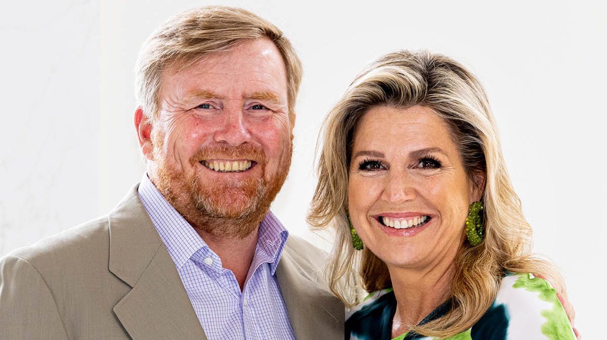 Kong Willem-Alexander og dronning Maxima. 