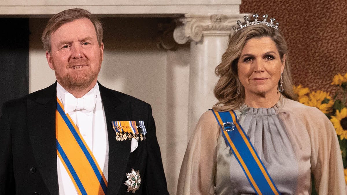Kong Willem-Alexander og dronning Maxima. 