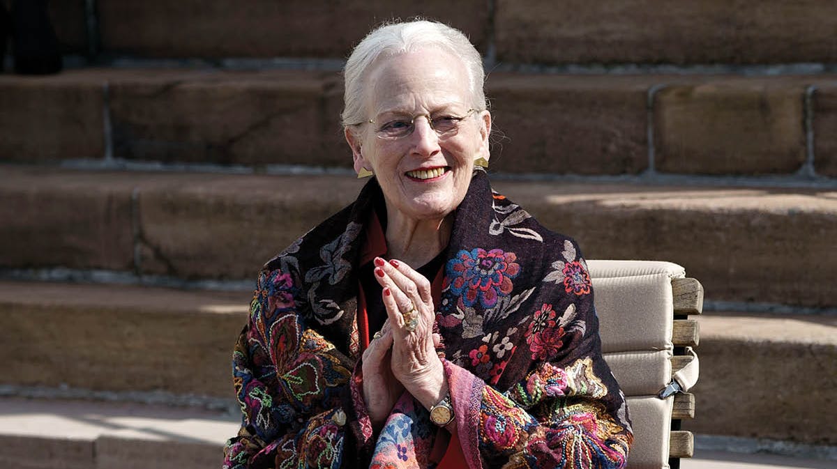 Dronning Margrethe på sin 81-års fødselsdag den 16. april 2021.