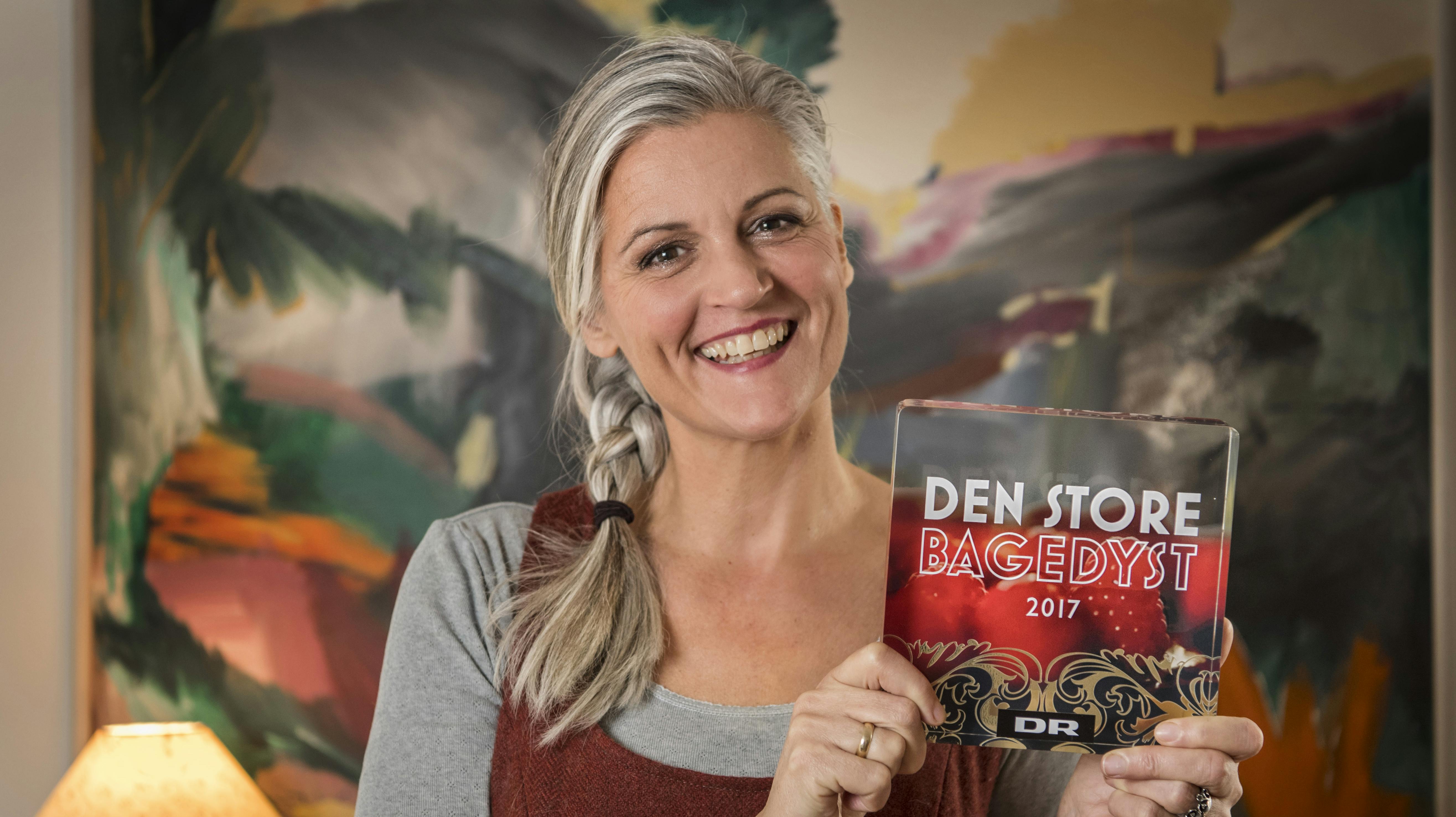 Det blev 51-årige Andrea, der løb med bagedyst-trofæet 2017
