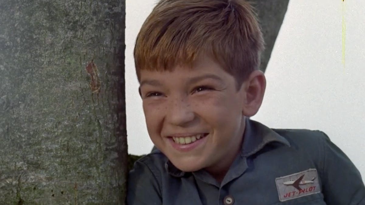 ”Den rige enke” (Billede fra Dansk Filmskat)