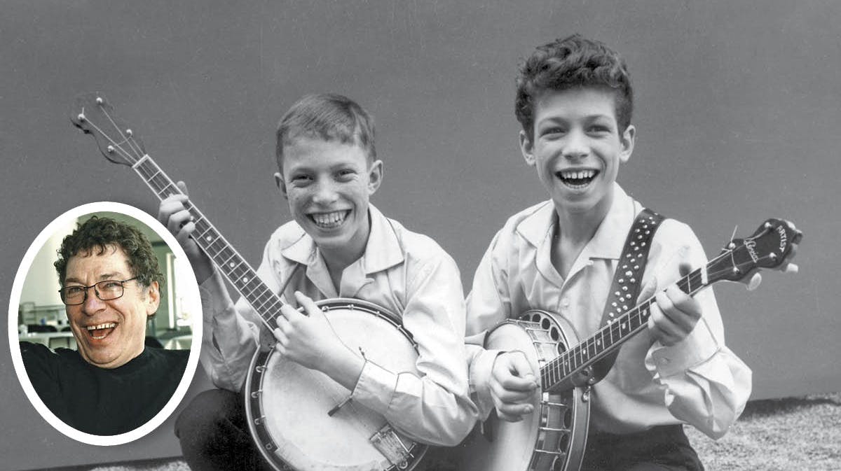 Kjeld Wennick og broren Jan var også kendt som banjo-drengene.&nbsp;