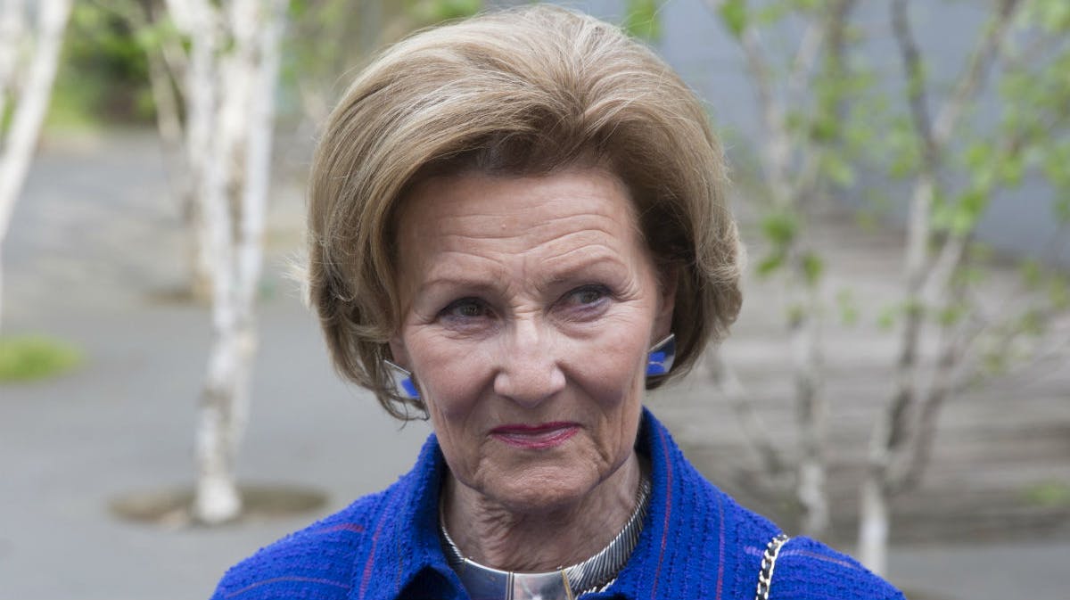 Dronning Sonja. 