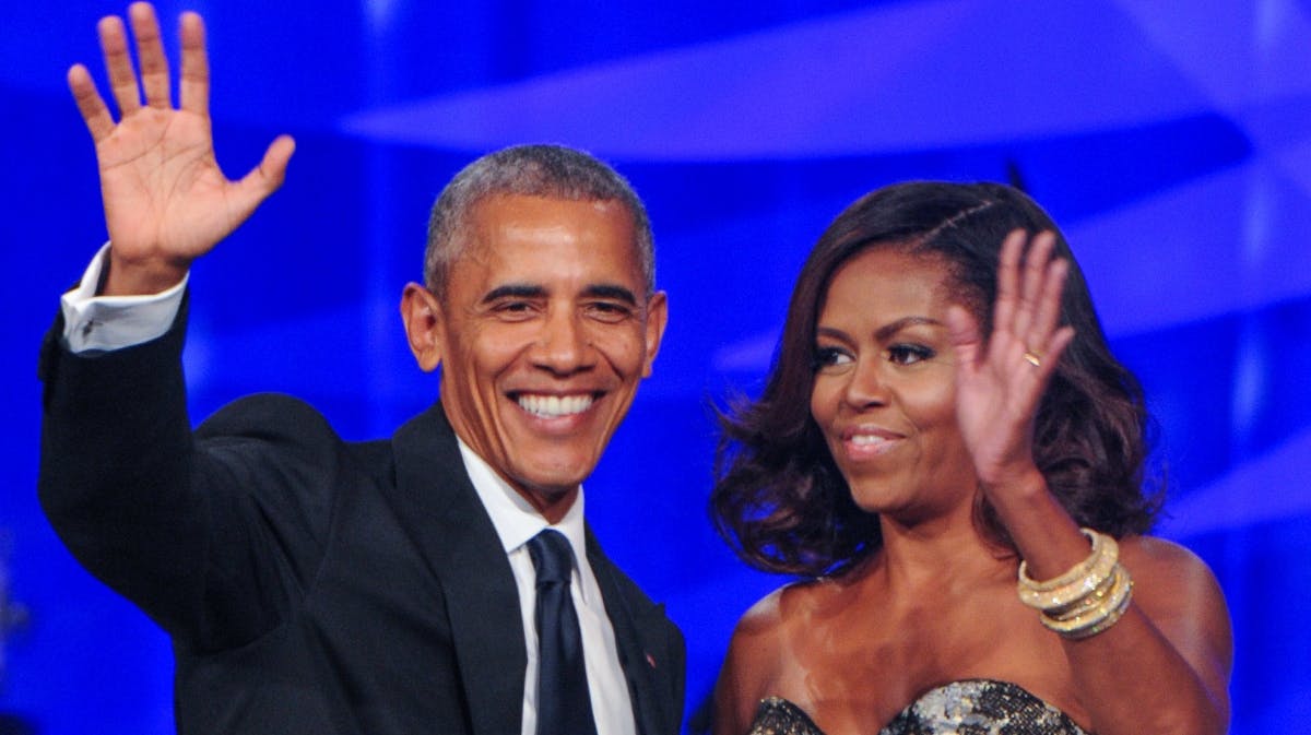 Barack og Michelle Obama