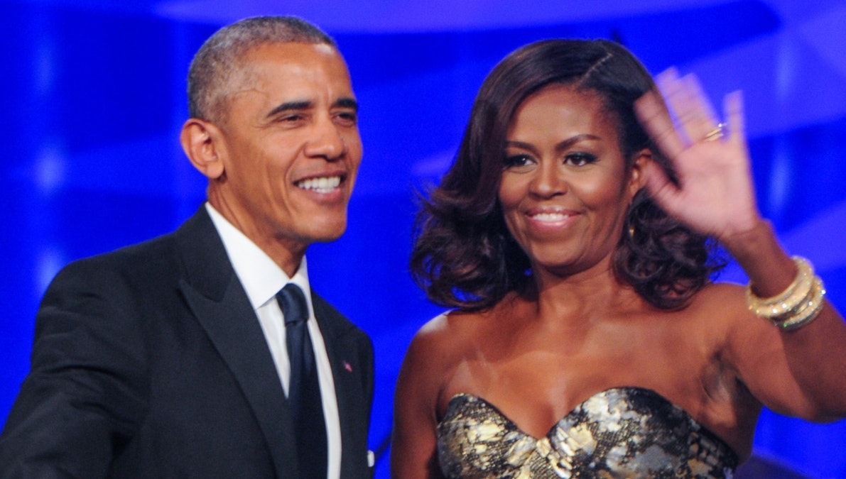 Barack og Michelle Obama