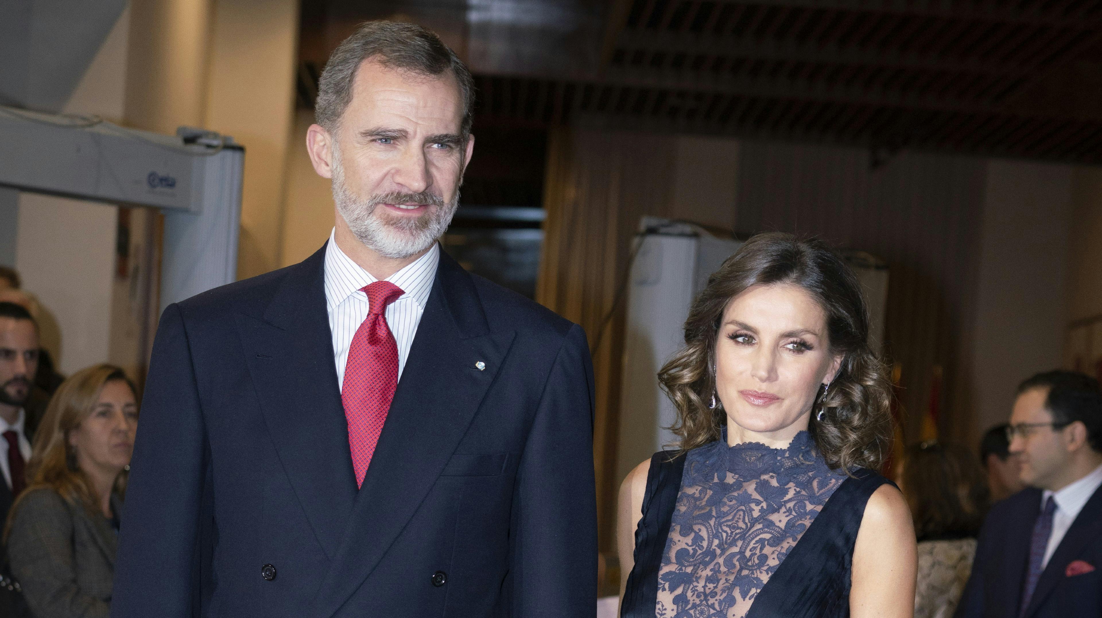 Kong Felipe og dronning Letizia. 