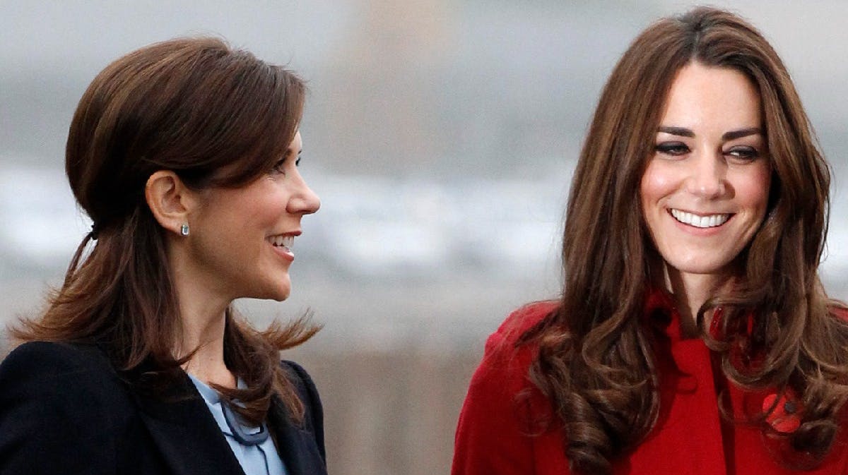 Kronprinsesse Mary og hertuginde Catherine af Cambridge