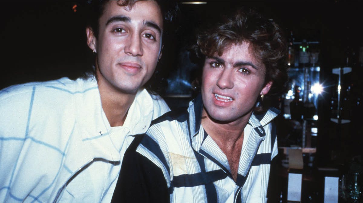 Andrew Ridgeley og George Michael i Wham