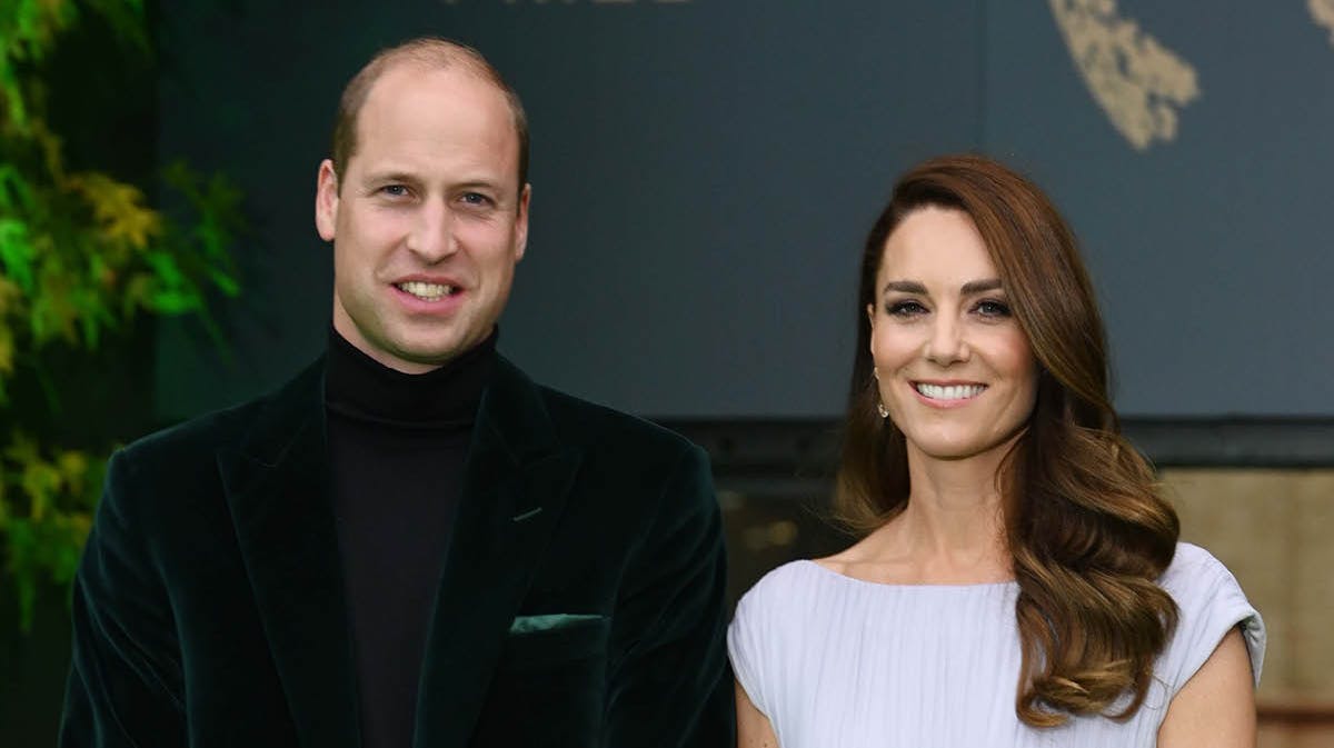 Prins William og hertuginde Kate. 
