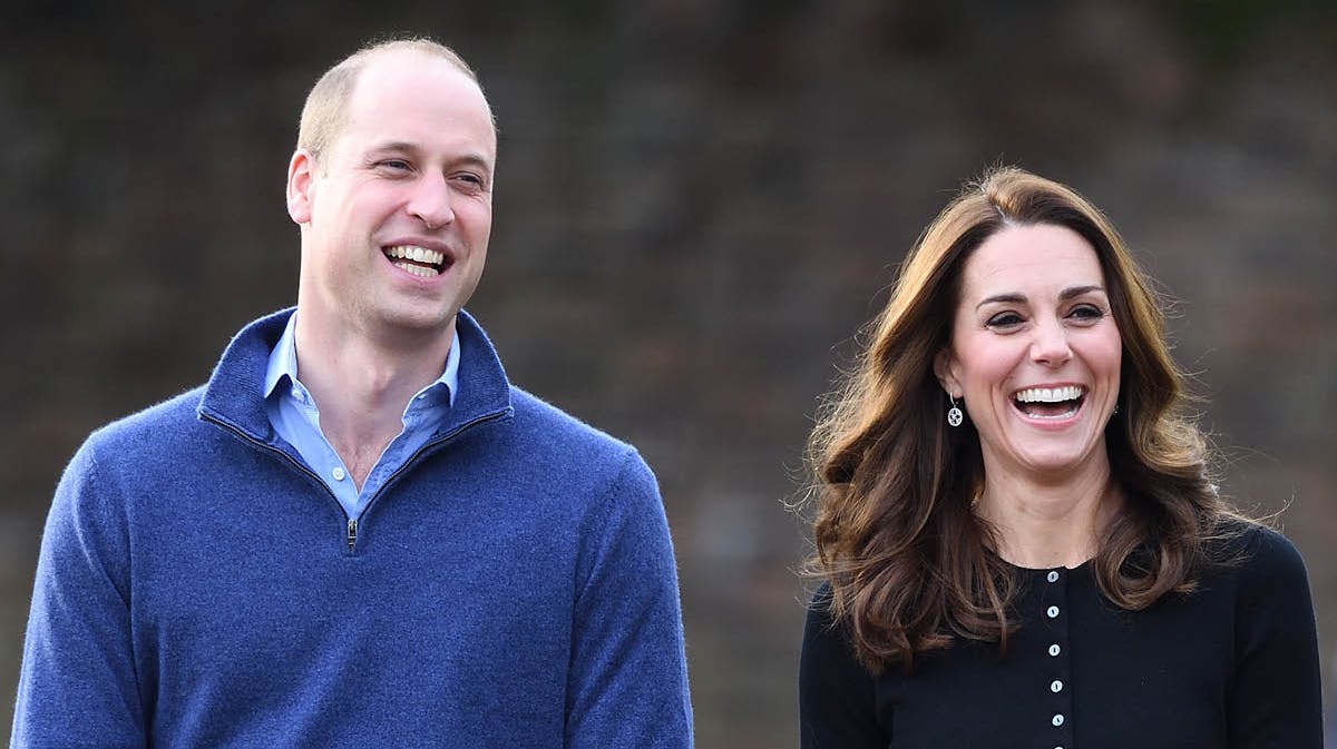 Prins William og hertuginde Kate. 