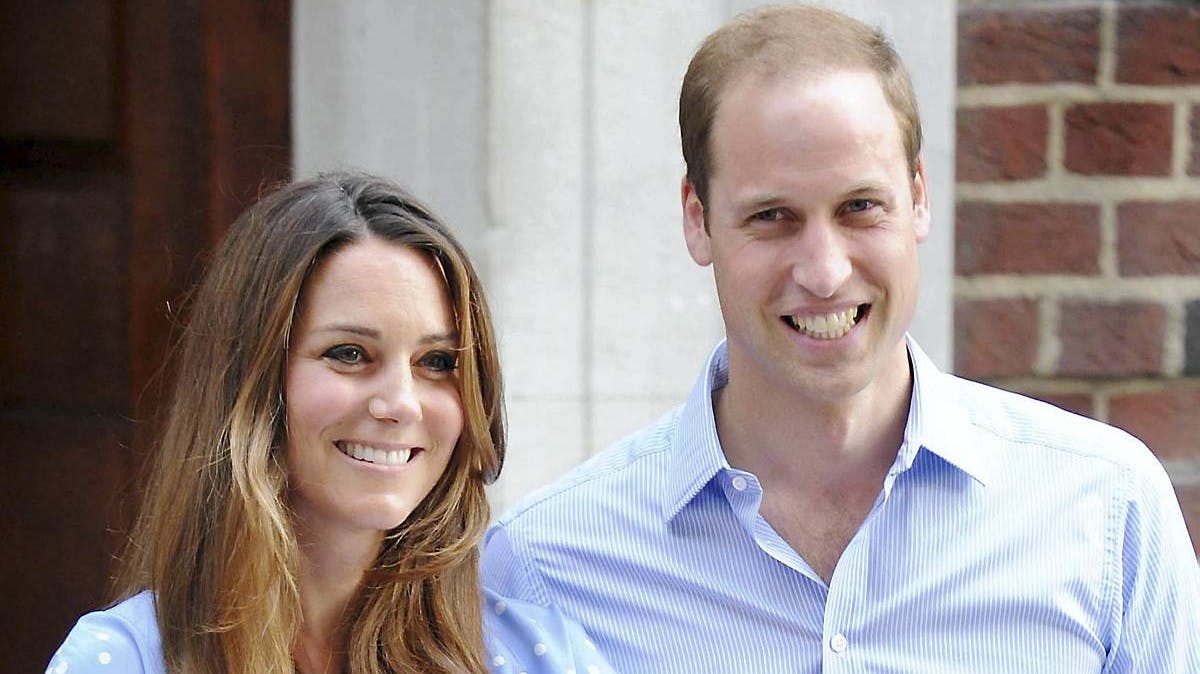 Hertuginde Catherine og prins William.