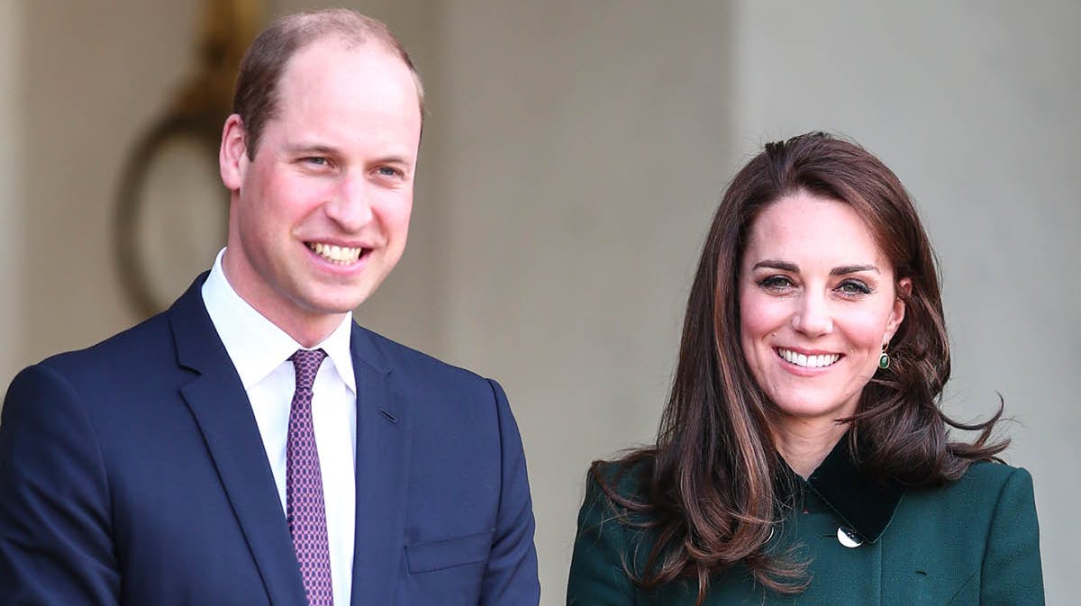 Prins William og hertuginde Kate. Arkivfoto. 