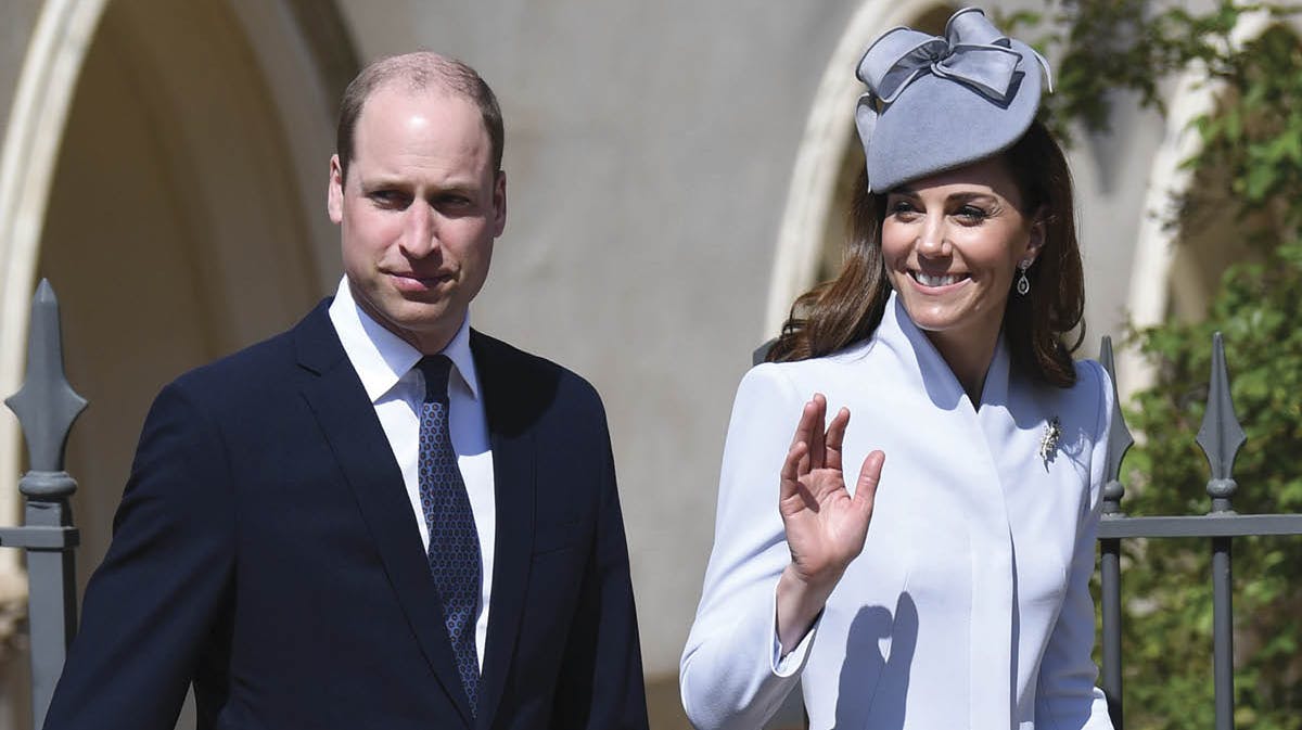 Prins William og hertuginde Catherine i 2019.