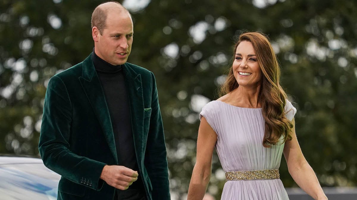 Prins William og hertuginde Catherine.