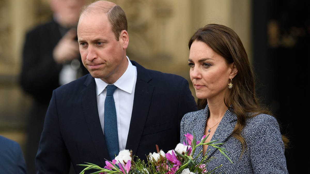 Prins William og hertuginde Kate. 