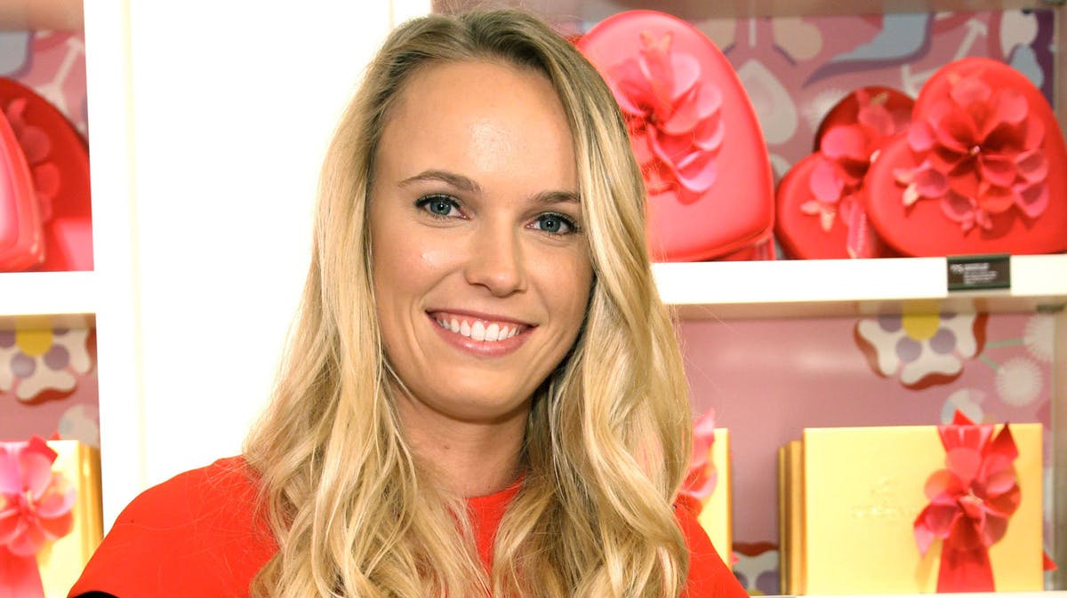 Caroline Wozniacki lancerede sin nye chokolade.