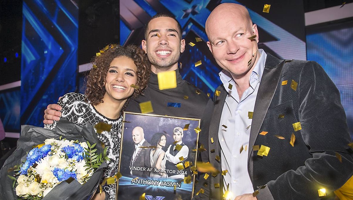 Duoen "Anthony Jasmin" og Thomas Blachman vandt "X Factor" 2014.