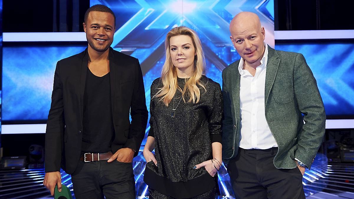 "X Factor" 2014-dommerne Remee, Lina Rafn og Thomas Blachman.