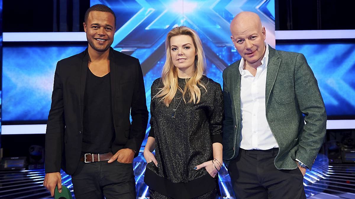 "X Factor" 2014-dommerne Remee, Lina Rafn og Thomas Blachman.