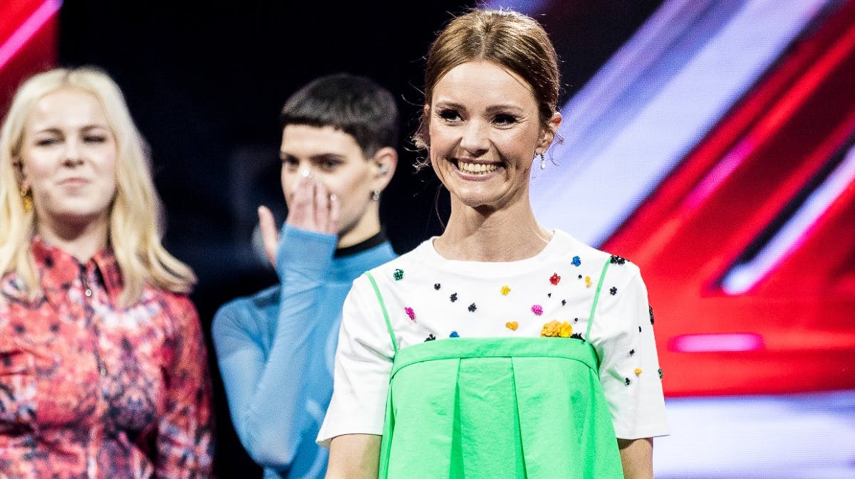 Lise Rønne i "X Factor"