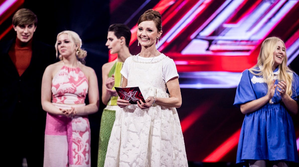 Lise Rønne i "X Factor"