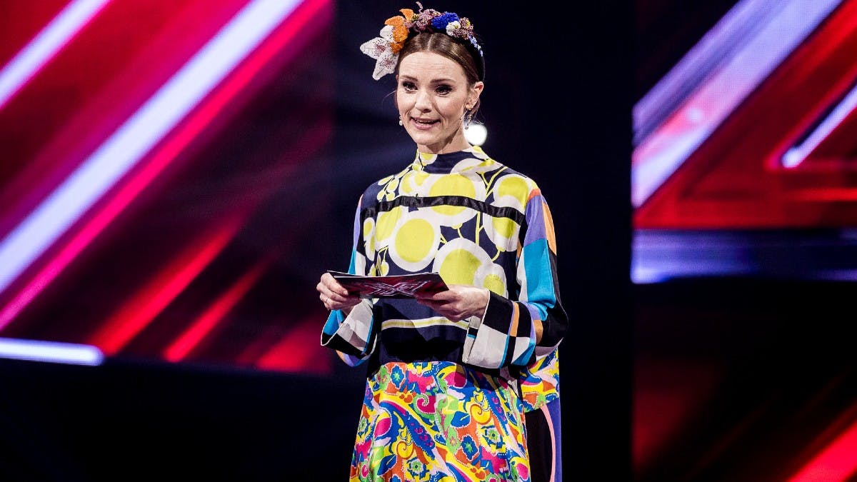 X Factor Live: Denne designer bag Lise Rønnes kjole BILLED-BLADET