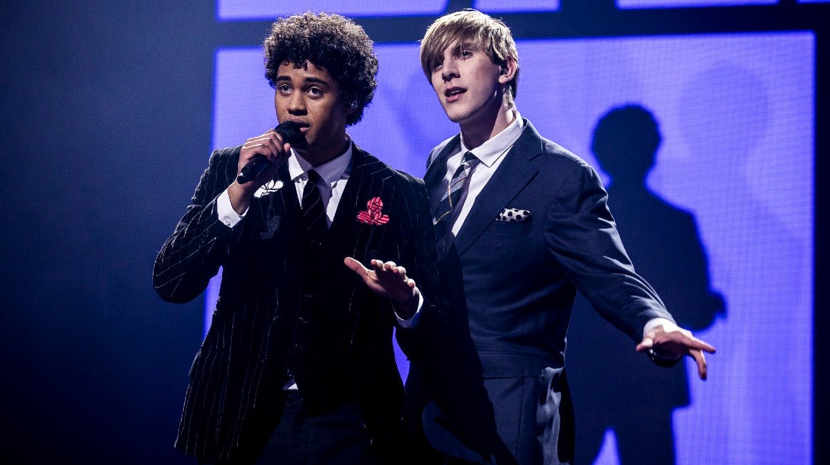 Simon & Marcus i "X Factor"