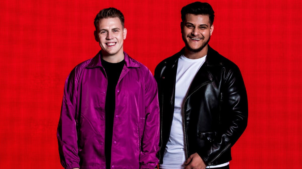 Martin Jensen og Vilson Ferati