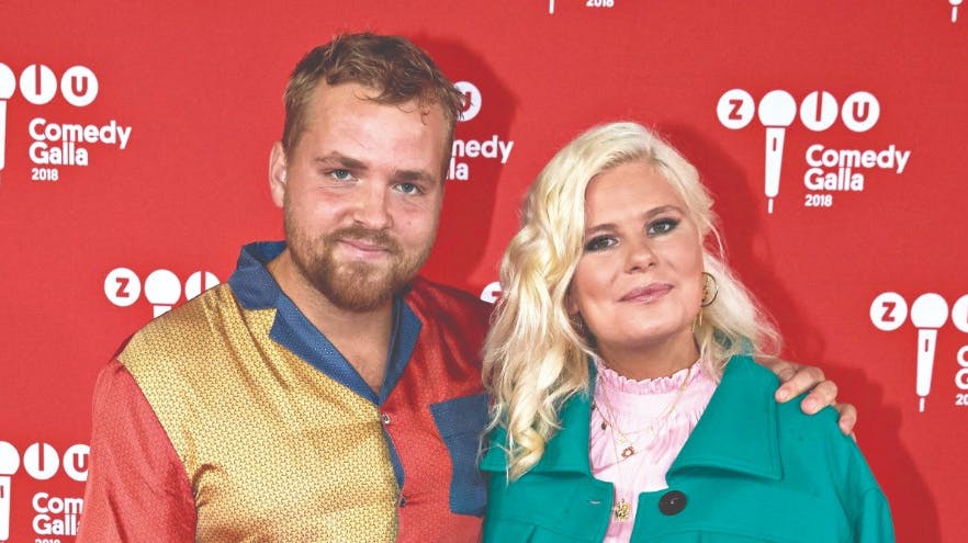 Joakim Ingversen og Sofie Linde. 