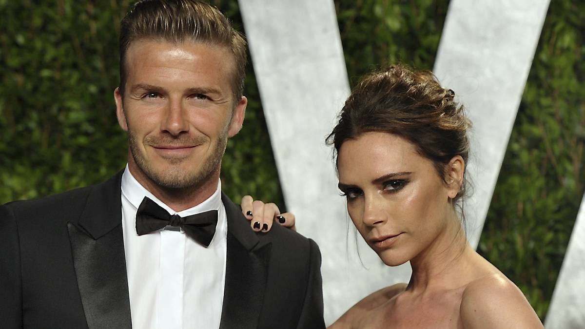 David og Victoria Beckham.