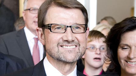 Der blev råbt hurra for Helge på Christiansborg.