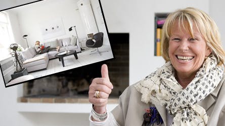 Anne Fabricius-Bjerre åbnede sit smukke hjem for BILLED-BLADET.