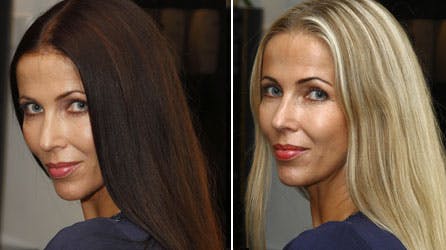 Henriette var en måned om at beslutte sig for at skifte det lyse ud med det mørke