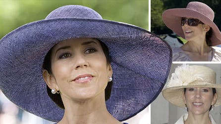 Kronprinsesse Mary bruger stråhat til både officielle arrangementer og privat