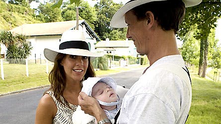 Sommerklædt og forelsket nød Joachim og Marie freden og ferien i det sydfranske