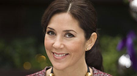 Kronprinsesse Mary er ved at få nogle klædelige, fine rynker ved øjnene