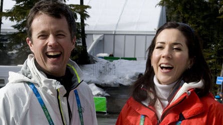 Kronprins Frederik og kronprinsesse Mary