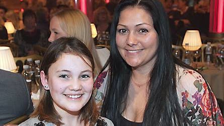 Stephanie er nu storesøster til fire, efter hendes mor, Christina, har født.