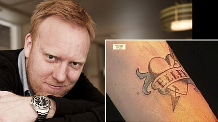 Anders Breinholt tatovering