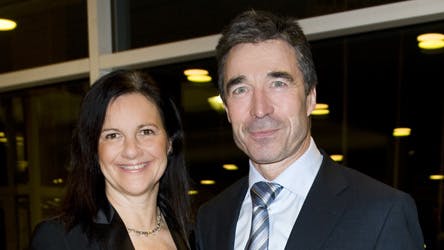 Anne-Mette Rasmussen og Anders Fogh Rasmussen