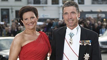 Anne-Mette Rasmussen og Anders Fogh Rasmussen